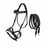 Horse Western Leather Bitless Sidepull Beaded Bridle Reins 77RT23