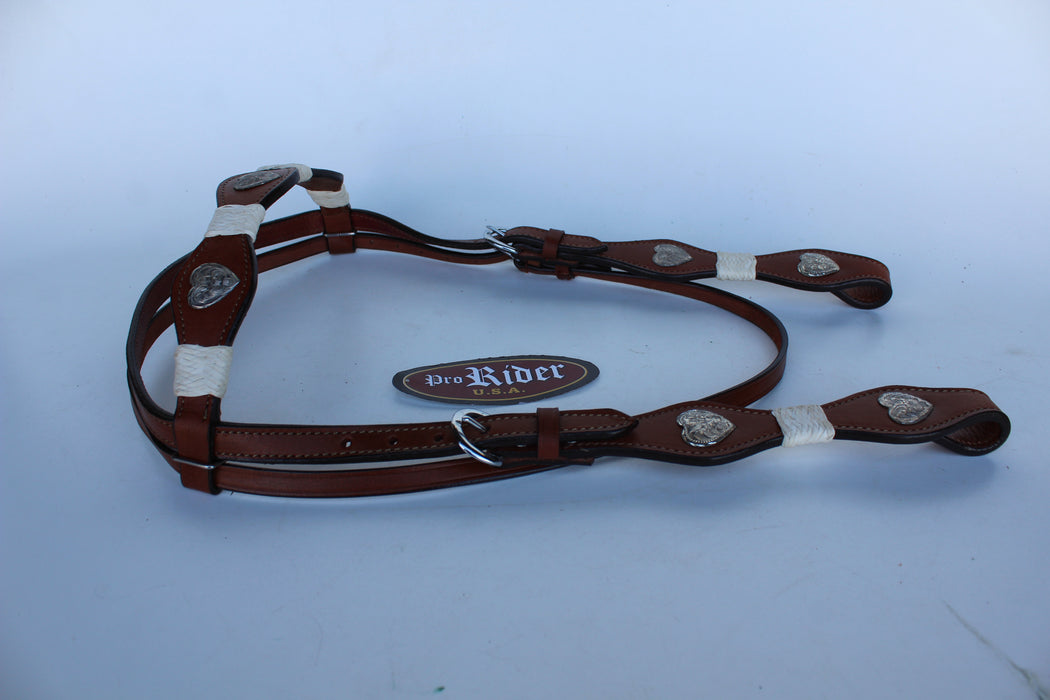 Horse Saddle Tack Bridle Western Leather Headstall  78139HB