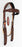 Horse Show Saddle Tack Rodeo Bridle Western Leather Headstall  78154HB