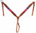 Horse Horse Western Serape Tooled One Ear Bridle & Breast Collar Tack Set 78210A
