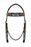 Horse Western Tack Floral Tooled Leather Browband Headstall Show Bridle 78AD17HB