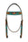 Horse Western Tack Cactus Tooled Leather Browband Headstall Show Bridle 78AD20HB