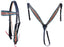 Horse Floral Tooled Browband Bridle & Breast Collar Set