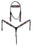 Horse Western Leather Tooled Headstall Bridle Breast Collar Tack Set 78HRBrowbandSet
