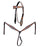 Horse Western Leather Tooled Headstall Bridle Breast Collar Tack Set 78HRBrowbandSet