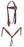 Horse Western Leather Tooled Headstall Bridle Breast Collar Tack Set 78HRBrowbandSet