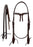 Horse Western Full-Grain Leather Studded Knotted Futurity knot Bridle with Split Reins 78J02BR