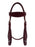 Latigo Leather Western Bridle with Roller  Adjustable Horse Headstall  78JBridle