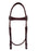 Latigo Leather Western Bridle with Roller  Adjustable Horse Headstall  78JBridle