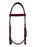 Latigo Leather Western Bridle with Roller  Adjustable Horse Headstall  78JBridle