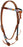 Horse Show Bridle Western Leather Tack Knotted Beaded Browband Headstall 79114HB