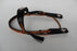 Horse Show Bridle Western Leather Headstall  7959HB