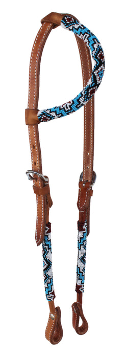 Horse Show Bridle Western Leather Headstall  79RT08HA