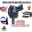 English Horse Professional Equine Synthetic Treeless Saddle Stirrups 80201BK