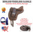 English Horse Professional Equine Synthetic Treeless Saddle Stirrups 80201BR