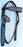 Horse Tack Bridle Western Leather Headstall Dark Brown 80215HB