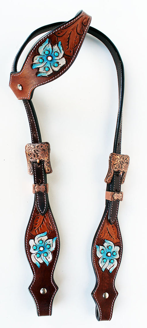 Horse Tack Bridle Western Leather Headstall  80227HA