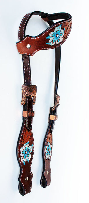 Horse Tack Bridle Western Leather Headstall  80227HA