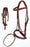 Horse English Padded Leather COB Riding Raised Flash Bridle Reins 803127C