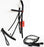 Horse English Padded Leather Raised Flash Bridle Reins Full 803127F