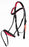 Horse English Padded Leather  Jumping Adjustable Bridle Full 803461F