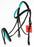 Horse English Padded Leather  COB Riding Jumping Adjustable Bridle 803461C