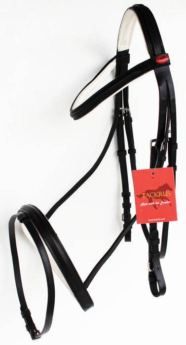 Horse English Padded Leather  PONY Riding Jumping Adjustable Bridle 803461P