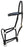 English Horse Black Leather All-Purpose Trail Bridle Reins 803AXBK