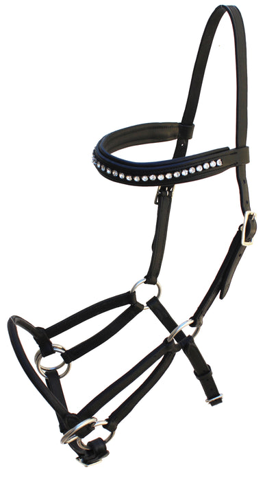 English Horse Black Leather All-Purpose Trail Bridle Reins 803AXBK