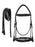 English All-Purpose Trail Leather Padded Bridle w/ Reins 803AX11