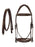 English All-Purpose Trail Leather Padded Bridle w/ Reins 803AX12