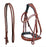 English All-Purpose Pleasure Padded Leather Bridle Reins 803HI01
