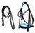 English All-Purpose Pleasure Padded Leather Bridle Reins 803HI02