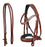 Cob English All-Purpose Pleasure Brown Padded Leather Bridle Reins 803HI03DB-C