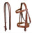 Cob English All-Purpose Pleasure Brown Padded Leather Bridle Reins 803HI05LB-C