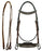 Horse English Brown All-Purpose Trail Leather Bridle Reins 805EB01