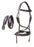 Horse English Leather Padded Bitless Training Bridle Reins 805EB08