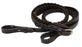 54" x 1/2" Full Horse English Braided Leather Reins 805LR02