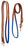 Horse Western 8' Tan Leather Rubber Grip Contest Barrel Reins 805LR11