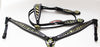Horse Show Tack Horse Bridle Western Leather Headstall Breast Collar 8228HB