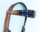 Horse Show Tack Bridle Western Leather Headstall  8537HB
