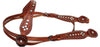 Horse Show Tack Bridle Western Leather Headstall  8554HB