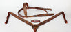 Show Tack Bridle Western Leather Rodeo Headstall Breast Collar 8577