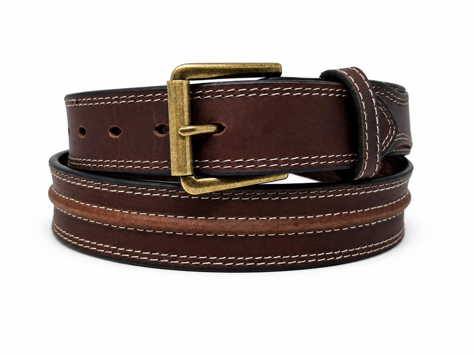Challenger Genuine Leather Work Belt Removable Buckle 90SDSolid