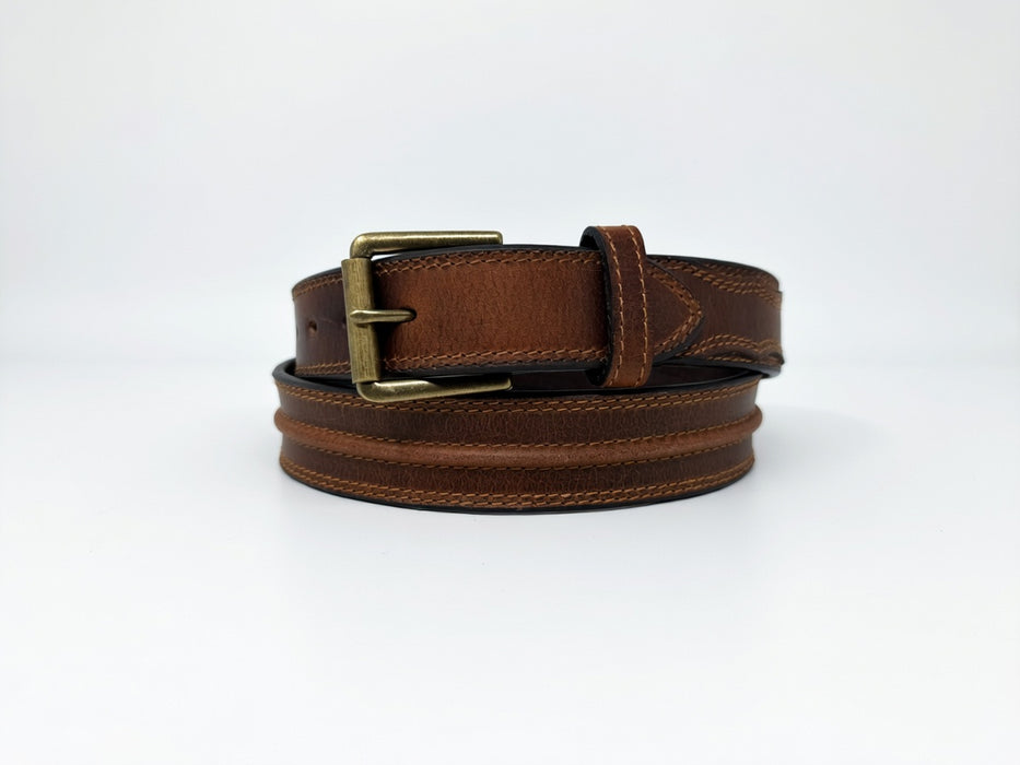Challenger Genuine Leather Work Belt Removable Buckle 90SDSolid