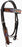 Horse Show Tack Bridle Western Leather Headstall  90S32HB