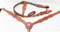 Horse Tack Bridle Western Leather Headstall Breast Collar 9211BCO00