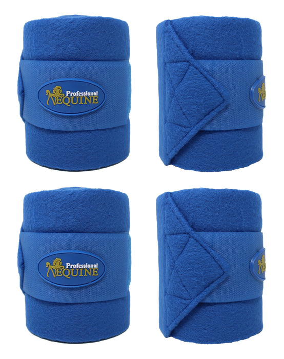 10ft Horse Grooming Leg Polo Wrap Set of 4 Soft Fleece 95R