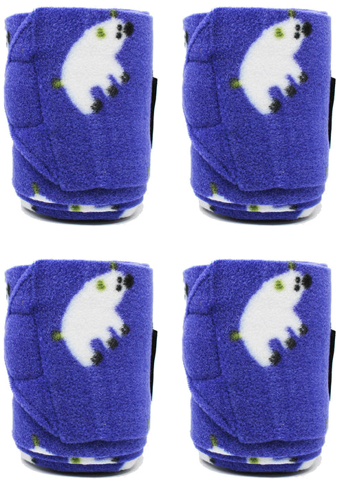 10ft Horse Grooming Leg Polo Wrap Set of 4 Soft Fleece 95R