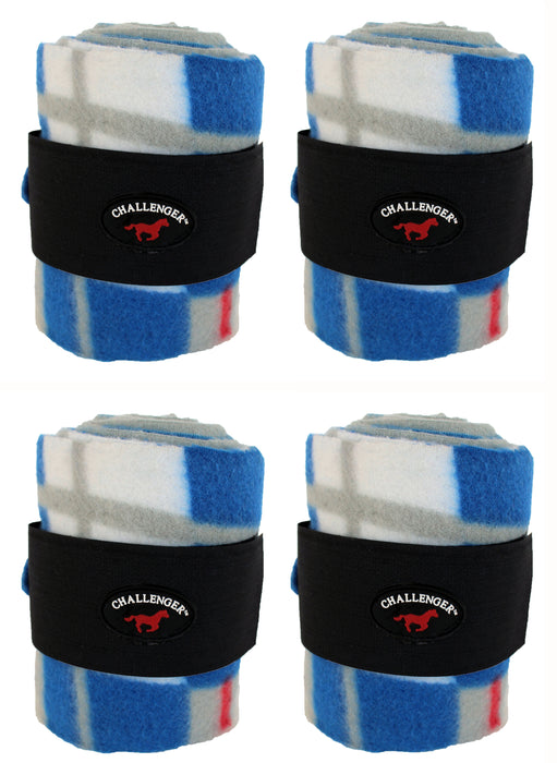 10ft Horse Grooming Leg Polo Wrap Set of 4 Soft Fleece 95R